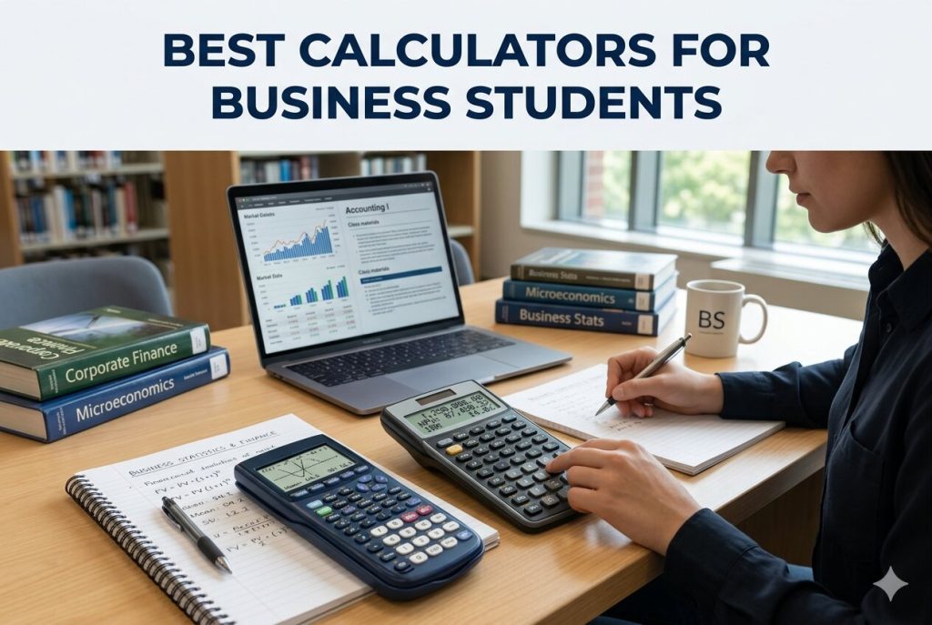 5 Best Calculators for Business Students (2026) - Calculatority