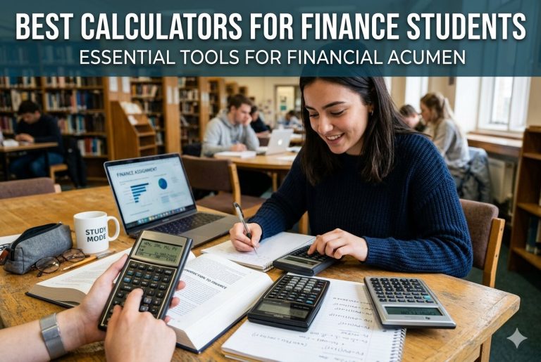 Best Calculators for Finance Students