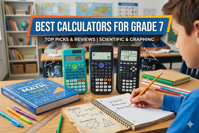 Best Calculators for Grade 7