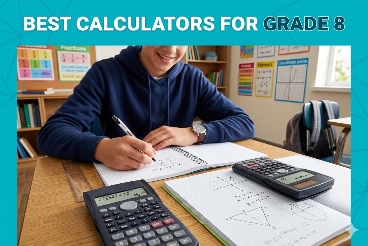Best Calculators for Grade 8