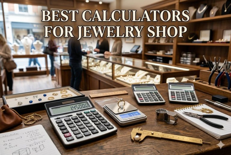 Best Calculators for Jewelry Shop